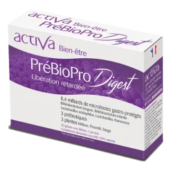 PrébioPro digest bien-être Activa - boîte de 30 gélules
