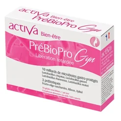 PréBioPro Gyn libération retardée Activa – 30 gélules