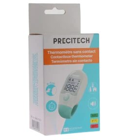 Precitech mini thermomètre sans contact vert Horizane – thermomètre