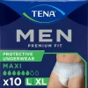 Premium fit maxi protection urinaire men niveau 4 Tena - sachet de 10 protections