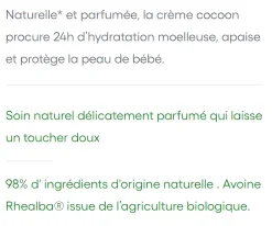 Primalba crème cocon hydratation 24h A-Derma - tube de 50 ml