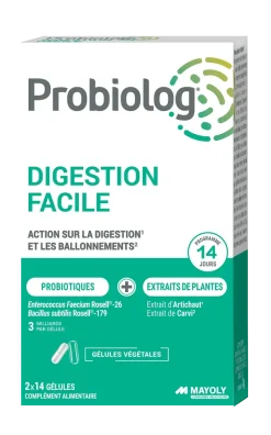 Probiolog digestion facile – 2x14 gélules