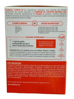 Probiolog Florvis Sii arôme framboise Mayoly