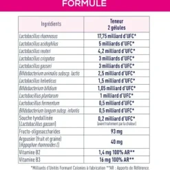 Probiotiques flore intime Granions - boite de 40 gélules