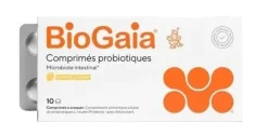 Probiotiques microbiote intestinal arôme citron BioGaia