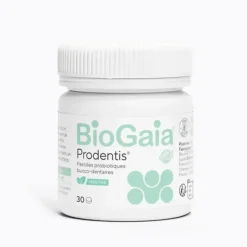 Prodentis Probiotiques bucco-dentaires arôme menthe BioGaia - pot de 30 pastilles