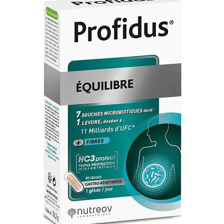 Profidus équilibre Nutreov - boîte de 30 gélules