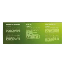 Programme minceur triple action bio Nat&Form - boîte de 30 ampoules