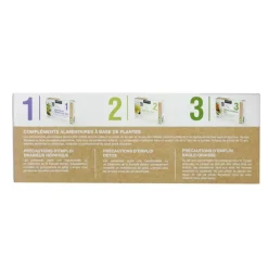 Programme minceur triple action bio Nat&Form - boîte de 30 ampoules