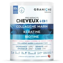 Pro Keracys collagène cheveux 4-en-1 Granions - pot de 300g