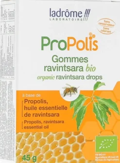 Propolis gommes ravintsara bio Ladrôme - Boite de 45 g