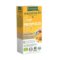 Propolis Royale Sirop propolis triple action bio Santarome - flacon de 125ml