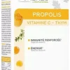 Propolis vitamine C et thym Les 3 Chênes - boîte de 40 pastilles à sucer