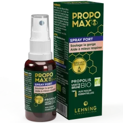 Propomax spray gorge fort/huiles essentielles propolis Lehning - spray de 30ml