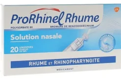 ProRhinel Rhume unidose – 20 unidoses de 5 ml