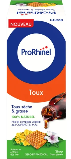 Prorhinel toux sèche & grasse - flacon de 95ml