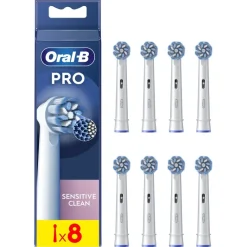 Pro sensitive clea brossettes brosse à dents électrique Oral-B - 8 brossettes