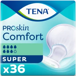 ProSkin Comfort Super protections anatomiques Tena - paquet de 36 protections