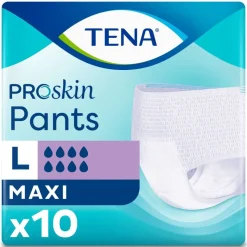 ProSkin Pants slips absorbants maxi L Tena - paquet de 10 protections
