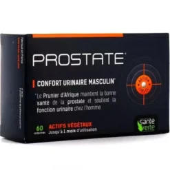 Prostate confort urinaire masculin Santé Verte - boite de 60 comprimés