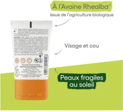 Protect Fluide solaire visage invisible pocket SPF50+ A-derma - tube de 30 ml