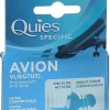 Protection auditive filtre anti-pression avion Quies - boîte d'une paire réutilisable