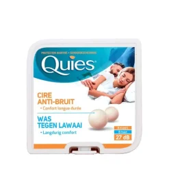 Protection auditive à la cire anti-bruit Quies - boite de 8 paires