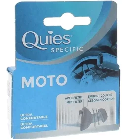 Protection auditive moto Quies - boîte d'une paire