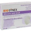 Protection auditive silicone transparent Biosynex - boîte de 3 paires