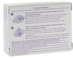 Protection auditive silicone transparent Biosynex - boîte de 3 paires