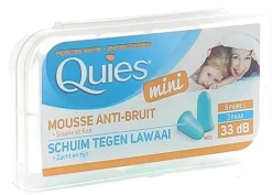 Protections auditives en mousse Quies - 3 paires