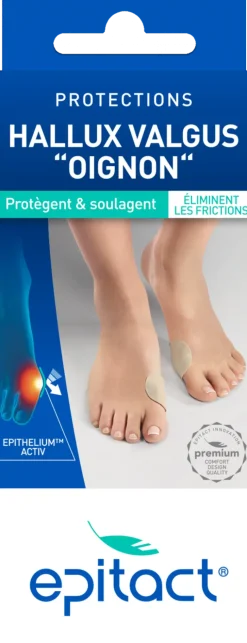 Protections Hallux Valgus "oignon" Epitact - 2 unités