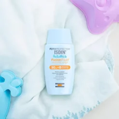Protection solaire bébé Fusion Fluid Mineral SFP 50+ Fotoprotector Isdin Pediatrics - flacon de 50ml