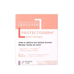 Protectoderm anti-taches Lescuyer - boîte de 60 gélules