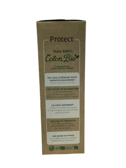 Protect protège-slip coton bio long Vania - boite de 24 protège-lingeries