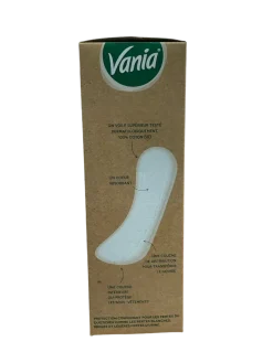Protect protège-slip coton bio long Vania - boite de 24 protège-lingeries