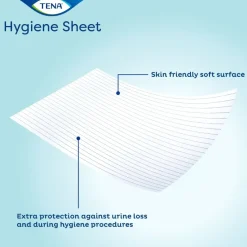 Protège-drap 80x140cm Tena - paquet de 100 protections
