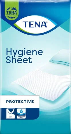 Protège-drap 80x140cm Tena - paquet de 100 protections