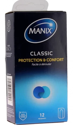 Préservatifs Classic protection et confort Manix