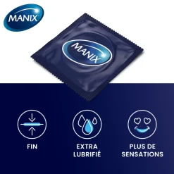 Préservatifs fins ContactPlus Manix