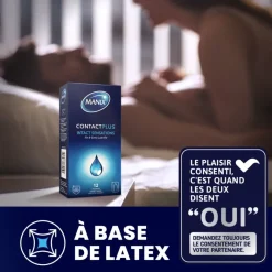 Préservatifs fins ContactPlus Manix