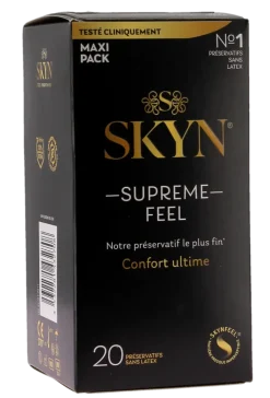 Préservatifs King size Skyn - offre spéciale boîte de 10 préservatifs + 4 offerts