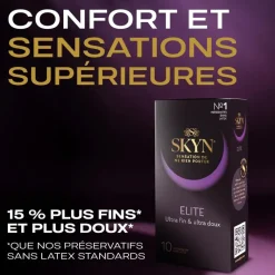 Préservatifs Manix Skyn élite sensation de ne rien porter - 10 préservatifs