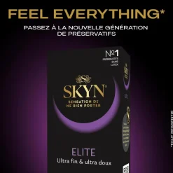 Préservatifs Manix Skyn élite sensation de ne rien porter - 10 préservatifs