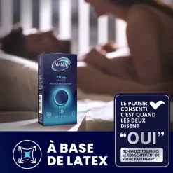 Préservatifs Pure Easy fit Manix - boîte de 10 préservatifs