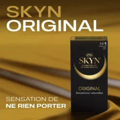 Préservatifs Skyn Original sans latex Manix - boîte de 10 préservatifs