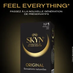 Préservatifs Skyn original sensation de ne rien porter Manix - 20 préservatifs