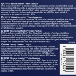 Préservatifs Super easy Manix - boite de 4 préservatifs
