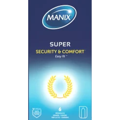 Préservatifs Super Manix - boîte de 6 préservatifs