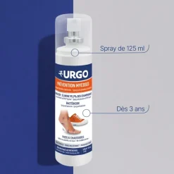 Prévention mycoses Urgo - spray de 125ml